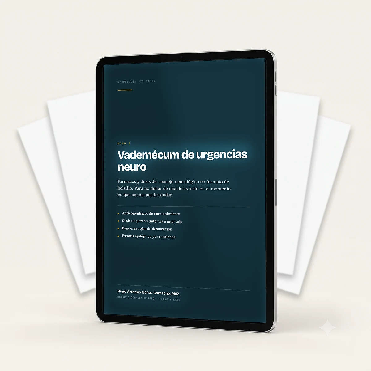 Vademécum de urgencias neurológicas en tablet